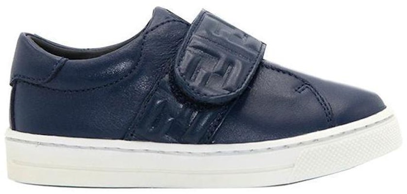 (Preschool) Fendi Leather Low-Top Sneakers 'Navy Blue' JMR312A9SWF0QR3 Order (Preschool) Fendi Leather Low-Top Sneakers 'Navy Blue' JMR312A9SWF0QR3
