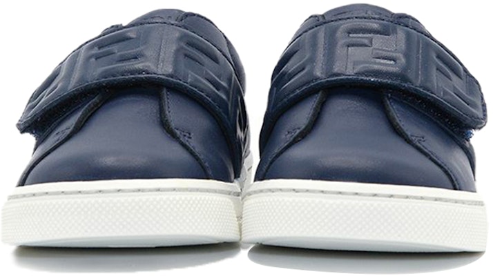 (Preschool) Fendi Leather Low-Top Sneakers 'Navy Blue' JMR312A9SWF0QR3 Shop (Preschool) Fendi Leather Low-Top Sneakers 'Navy Blue' JMR312A9SWF0QR3