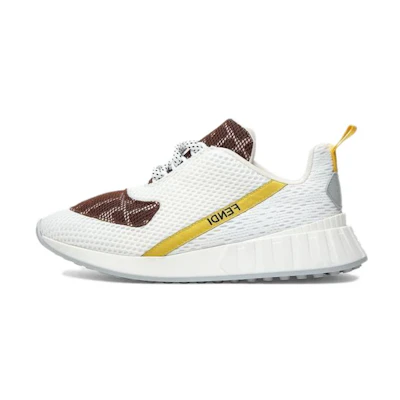 (PS) Fendi Leather Low-Top Sneakers 'White'