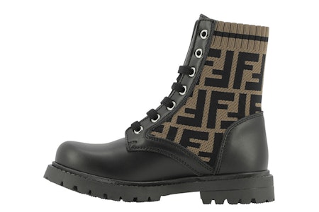 (PS) Fendi Sepatu Boot Kulit Martin 'Hitam Coklat' JMR382AEGPF0PMM Buy (PS) Fendi Sepatu Boot Kulit Martin 'Hitam Coklat' JMR382AEGPF0PMM