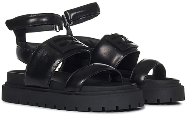 (PS) Fendi Selipar Fesyen Kulit Platform 'Hitam' JFR361ALJKF0ABB Lookbook (PS) Fendi Selipar Fesyen Kulit Platform 'Hitam' JFR361ALJKF0ABB