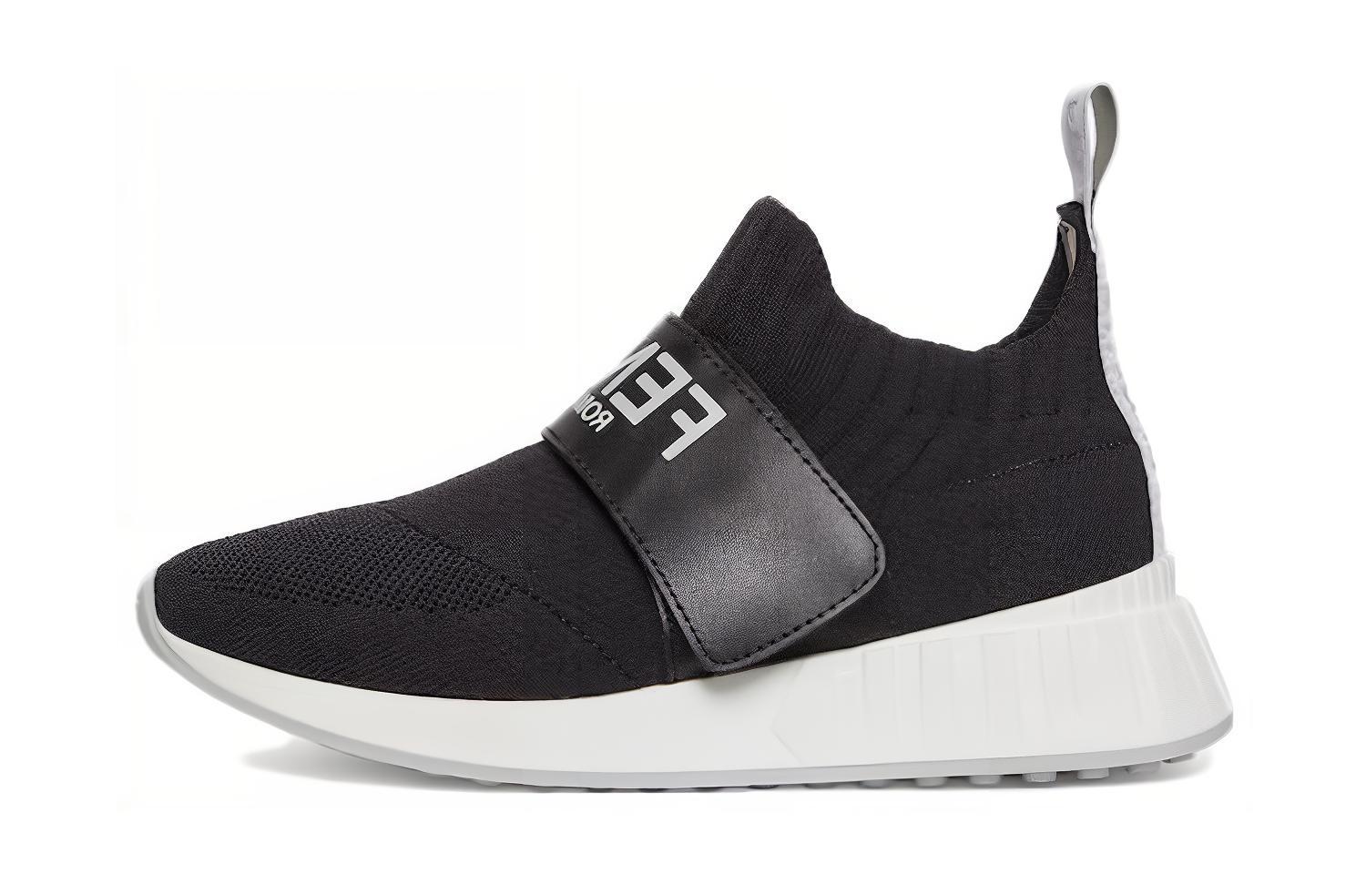 (Preschool) Fendi Low-Top 'Sneakers Black Leather' JMR457AOLEF1OS5