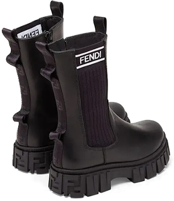 (Preschool) Fendi Mid-Top Boot 'Black' JFR338AC7JF07LV Shop (Preschool) Fendi Mid-Top Boot 'Black' JFR338AC7JF07LV