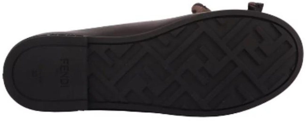 (Preschool) Fendi Nappa Leather Flat 'Black' JFR314AD7CF0XLL Purchase (Preschool) Fendi Nappa Leather Flat 'Black' JFR314AD7CF0XLL