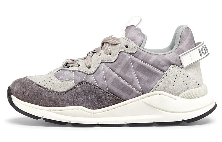 (PS) Fendi Nylon Suede Sneaker 'Grey'