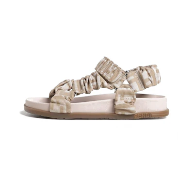 (PS) Fendi Open Toe Sandal 'Light Brown'