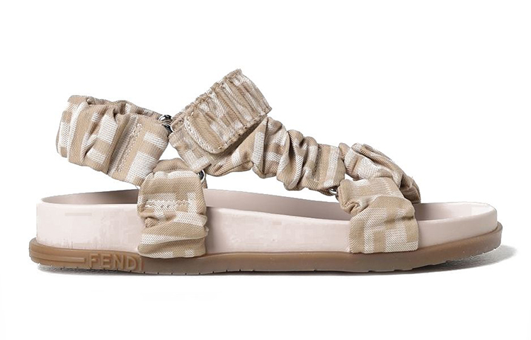 Order (PS) フェンディ ライトブラウン オープントゥサンダル JMR419AJZXF1JH7