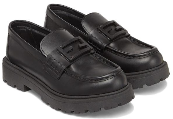 (Preschool) Fendi Round Toe Slip-On 'Black' JMR460NA7F0QA1 Lookbook (Preschool) Fendi Round Toe Slip-On 'Black' JMR460NA7F0QA1