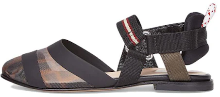 (Preschool) Fendi Sandal 'Black Elastic Band' JFR303AADYF19MY (Preschool) Fendi Sandal 'Black Elastic Band' JFR303AADYF19MY