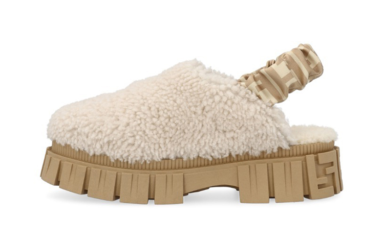 (Preschool) Fendi Slip-On Backless 'Fashion Non-Slip Slides' Brown JMR429AKIJF1IES