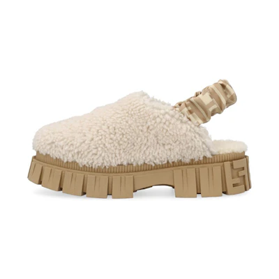 (PS) Fendi Slip-On Backless 'Fashion Non-Slip Slides' Brown