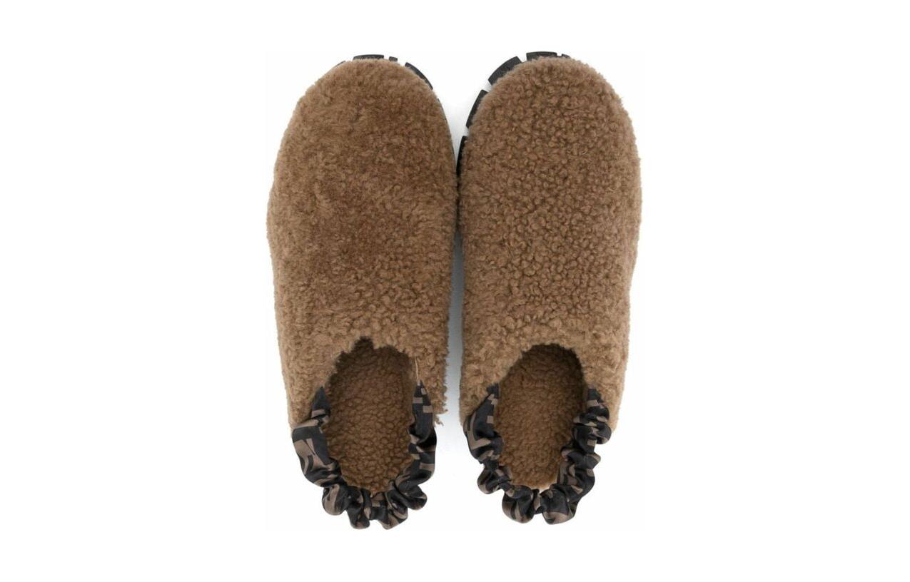 (PS) Fendi Wool-Skin 'CMFTable Fashion' Sandals 'Brown' 圖 3