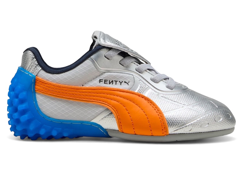 (Preschool) Fenty x Puma Avanti LS-X Silver Rickie Orange 404811-02