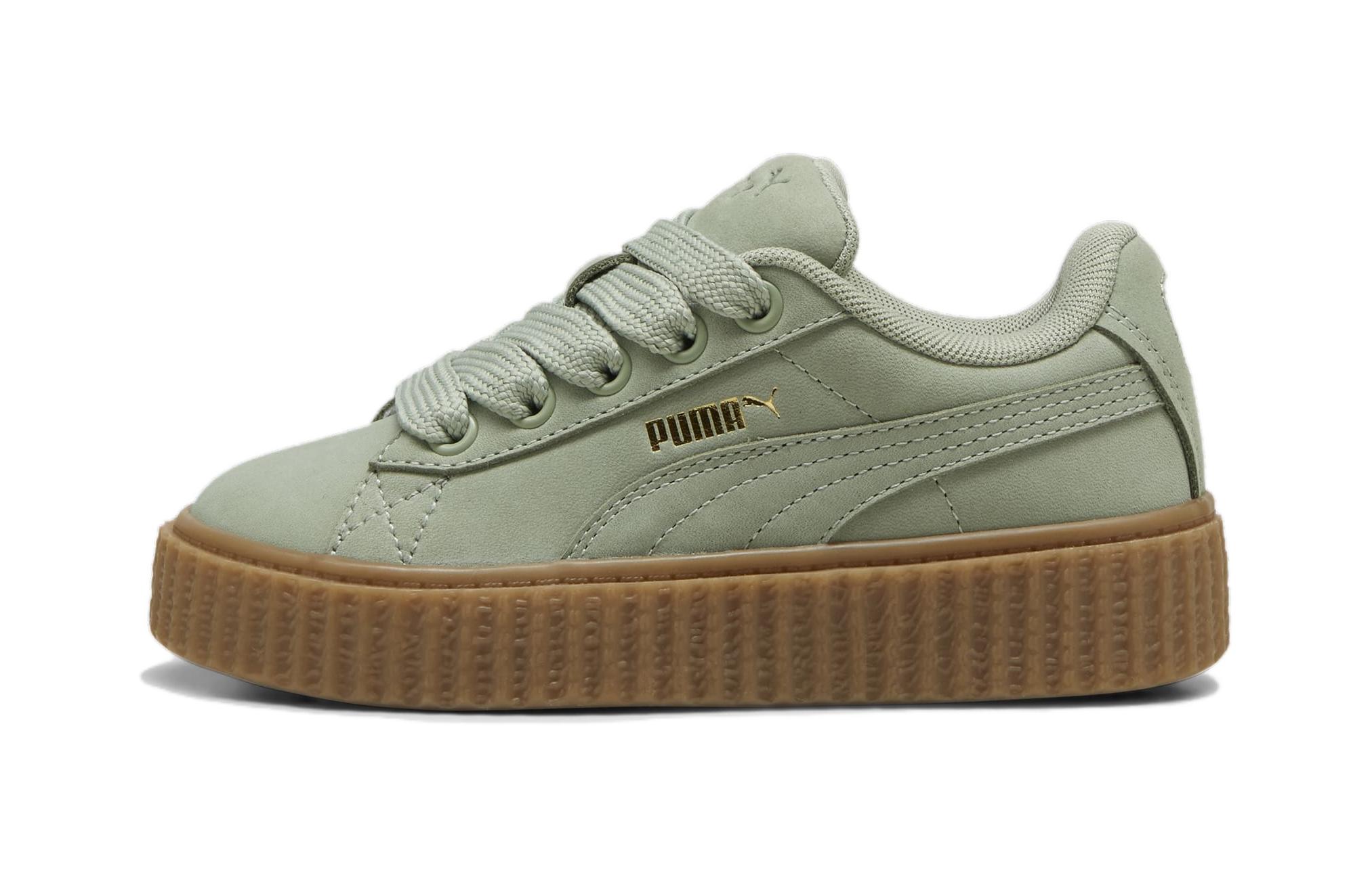(Preschool) Fenty x Puma Creeper Phatty Little Kid 'Earth Tone Pack - Green Fog' 399867-02