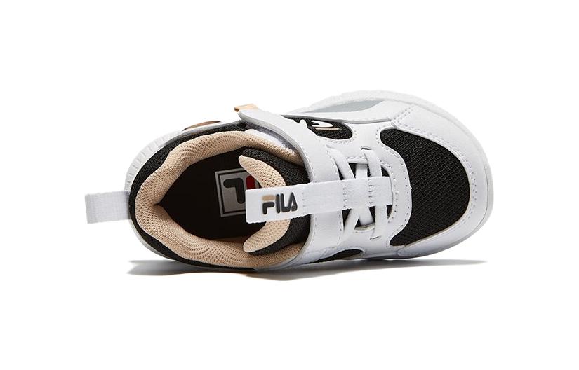 (PS) FILA ' Low-Top Toddler Shoe 'Black White' 圖 3