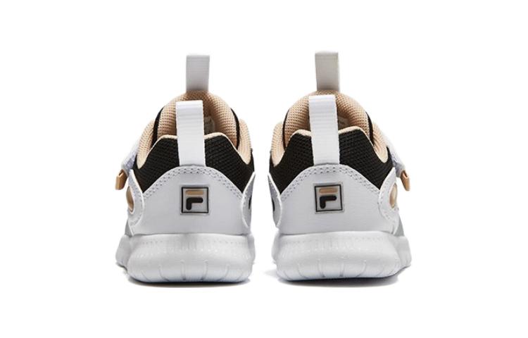 (PS) FILA ' Low-Top Toddler Shoe 'Black White' 圖 4