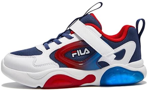 中童 FILA斐樂 閃燈鞋 減震透氣 兒童訓練鞋 鐵藍色 Buy 中童 FILA斐樂 閃燈鞋 減震透氣 兒童訓練鞋 鐵藍色