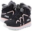 Lookbook (PS) Bota Tobillera FILA 'Negro Rosa' K54G142960PNP