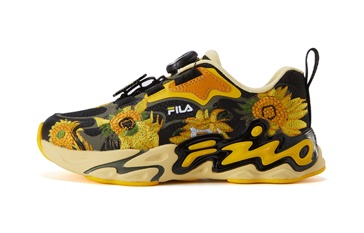 (Preschool) FILA Artist Series Van Gogh 'Yellow Ochre' K15B211111FBY