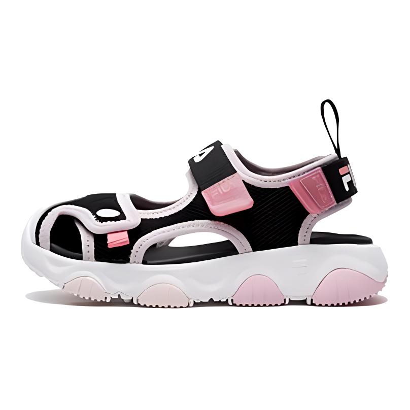 (Preschool) FILA Ba Da Sandals 'Black Pink' K54B423803F-BP