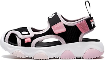 (Preschool) FILA Ba Da Sandals 'Black Pink' K54B423803F-BP (Preschool) FILA Ba Da Sandals 'Black Pink' K54B423803F-BP