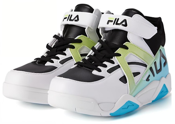 (Preschool) FILA Basketball High 'Black White' K54B151221PBW Lookbook (Preschool) FILA Basketball High 'Black White' K54B151221PBW