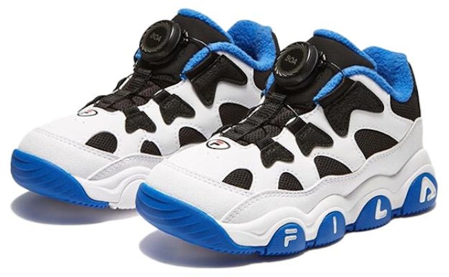 (Preschool) FILA Sport Basketball 'White Blue Black' K14B341260FBW Order (Preschool) FILA Sport Basketball 'White Blue Black' K14B341260FBW