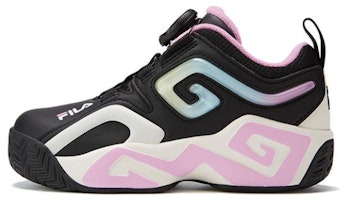 (Preschool) FILA Basketball Low 'Black Pink' K14B241205FBE (Preschool) FILA Basketball Low 'Black Pink' K14B241205FBE
