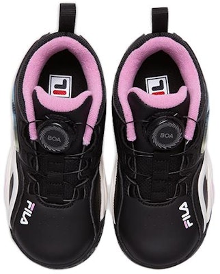(Preschool) FILA Basketball Low 'Black Pink' K14B241205FBE Shop (Preschool) FILA Basketball Low 'Black Pink' K14B241205FBE