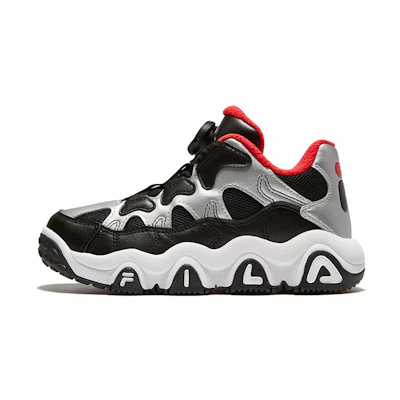 (PS) FILA Basketball Low 'Black Silver'
