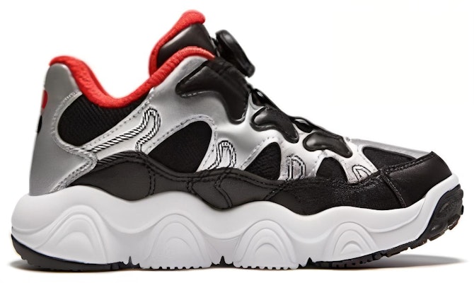 (Preschool) FILA Basketball Low 'Black Silver' K15B341260PBS Order (Preschool) FILA Basketball Low 'Black Silver' K15B341260PBS