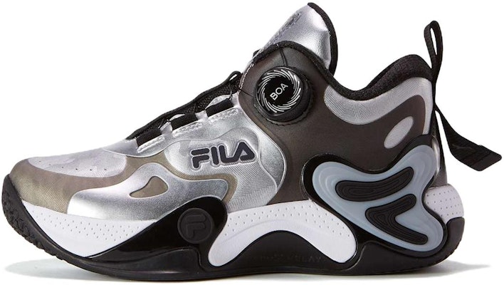 (Preschool) FILA Basketball Low 'Black Silver Grey' K15B242202FBS Buy (Preschool) FILA Basketball Low 'Black Silver Grey' K15B242202FBS