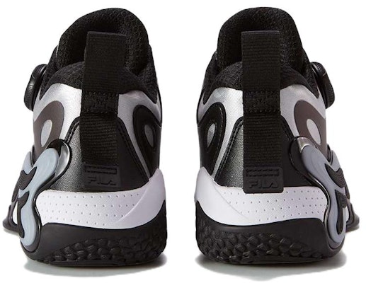 (Preschool) FILA Basketball Low 'Black Silver Grey' K15B242202FBS Shop (Preschool) FILA Basketball Low 'Black Silver Grey' K15B242202FBS