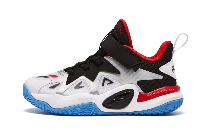 (Preschool) FILA Basketball Low 'Black White' K14B322203FWB