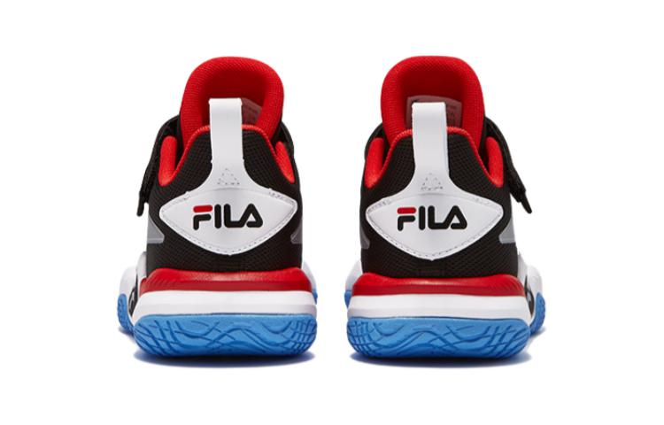 Lookbook (PS) 휠라 바스켓볼 로우 '블랙 화이트' K14B322203FWB