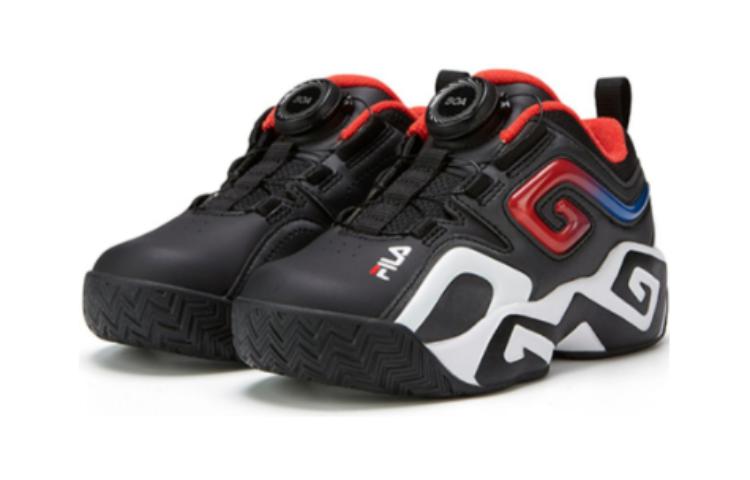 Lookbook (Preschool) FILA Basketball Low 'Black White' K14B241205FBW