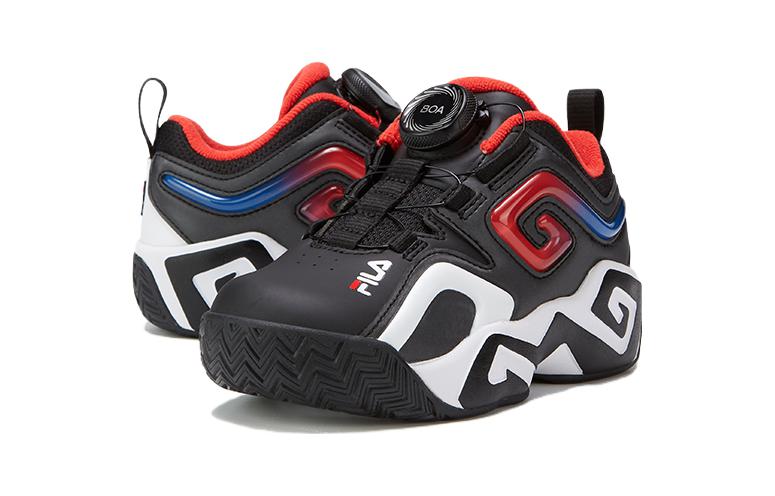 Shop (Preschool) FILA Basketball Low 'Black White' K14B241205FBW