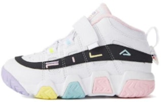 (Preschool) FILA Basketball Low 'Blue Satin' K64B241291PWN (Preschool) FILA Basketball Low 'Blue Satin' K64B241291PWN
