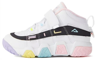 (Preschool) FILA Basketball Low 'Blue Satin' K64B241291PWN (Preschool) FILA Basketball Low 'Blue Satin' K64B241291PWN