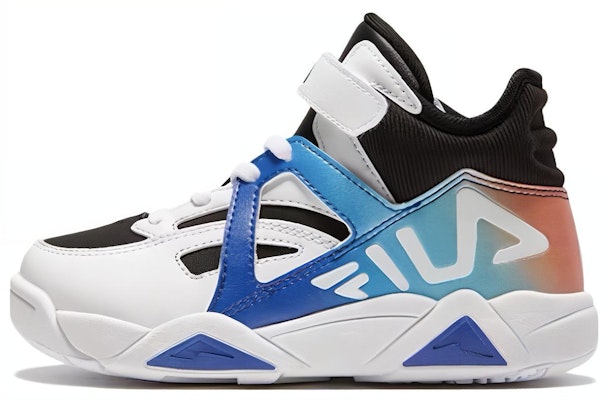 (Preschool) FILA Basketball Low 'Blue White' K14B341262QBW Buy (Preschool) FILA Basketball Low 'Blue White' K14B341262QBW