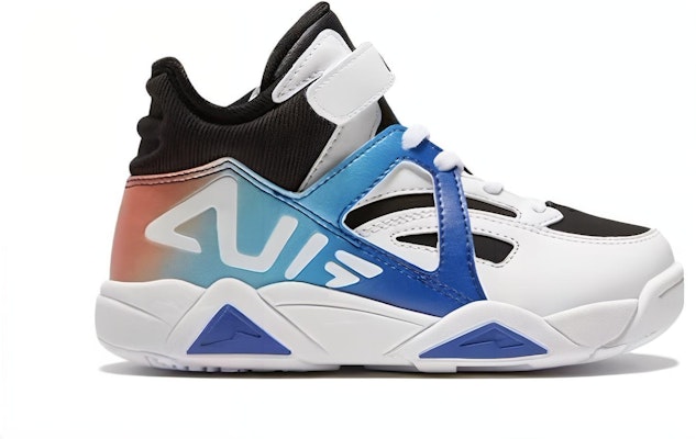 (Preschool) FILA Basketball Low 'Blue White' K14B341262QBW Order (Preschool) FILA Basketball Low 'Blue White' K14B341262QBW