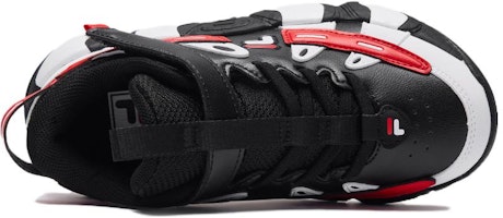 中童 FILA 斐樂 Croissant 減震耐磨 低幫 兒童籃球鞋 黑白紅 Shop 中童 FILA 斐樂 Croissant 減震耐磨 低幫 兒童籃球鞋 黑白紅