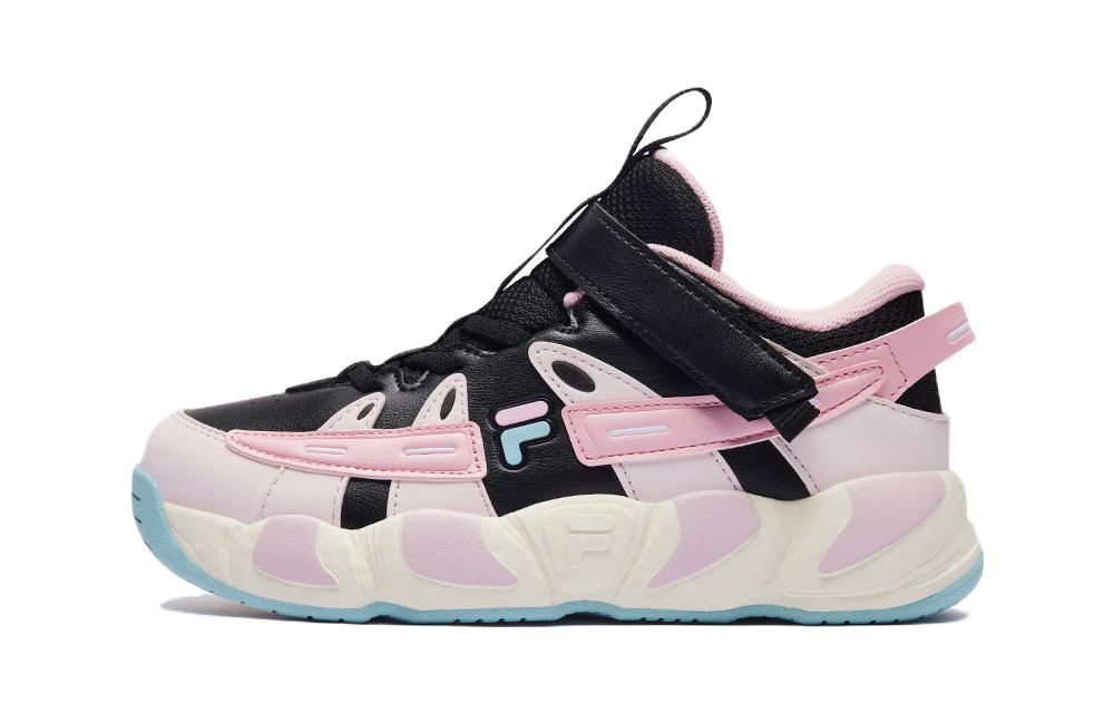 (Preschool) FILA Basketball Low 'Pink-Black Croissant' K14G411201FBS