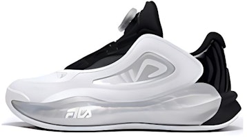 (Preschool) FILA Basketball Low 'White Black' K15B432203FWB (Preschool) FILA Basketball Low 'White Black' K15B432203FWB
