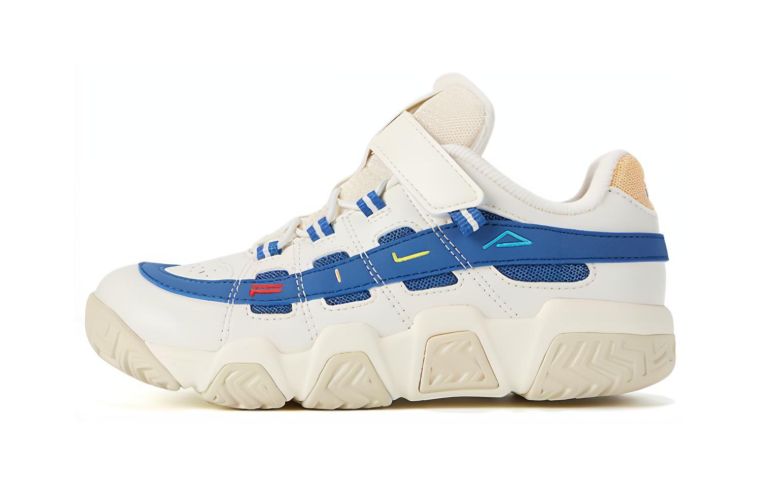 (Preschool) FILA Basketball Low 'White Blue' K64B141204PWF