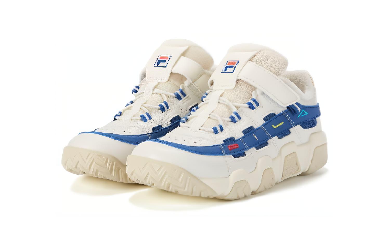 Lookbook (PS) FILAバスケットロー 白/青 K64B241291PWF