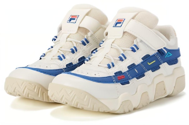 (Preschool) FILA Basketball Low 'White Blue' K64B241291PWF Lookbook (Preschool) FILA Basketball Low 'White Blue' K64B241291PWF