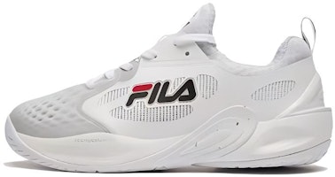 (Preschool) FILA Basketball Low 'White Gray' K15B422302-FWG (Preschool) FILA Basketball Low 'White Gray' K15B422302-FWG