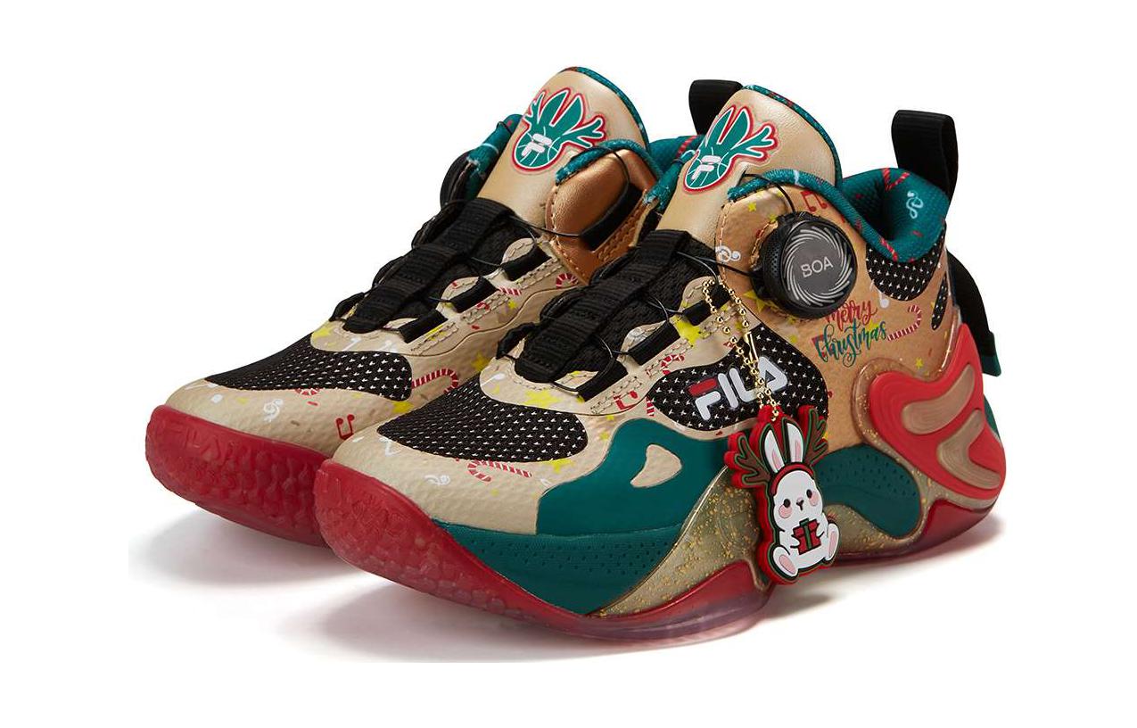 Lookbook (Preschool) FILA Basketball Shoe 'Almond Black' K15B312204FFB