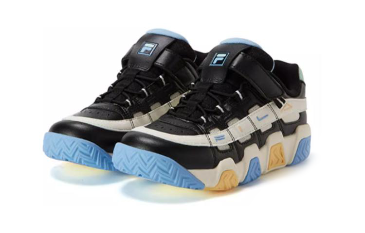 Lookbook (Preschool) FILA Basketball Shoes 'Black White' K64B141204PBW